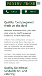 Mobile Screenshot of pantryfreshcatering.co.uk